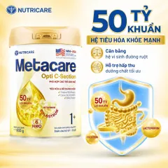 Combo 2 Lon SỮA METACARE OPTI C-SECTION - GIẢI PHÁP DINH DƯỠNG CHUYÊN BIỆT CHO TRẺ SINH MỔ
