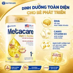 Combo 2 Lon SỮA METACARE OPTI C-SECTION - GIẢI PHÁP DINH DƯỠNG CHUYÊN BIỆT CHO TRẺ SINH MỔ