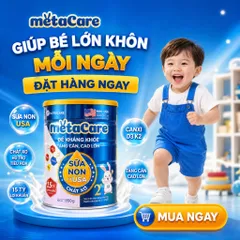 Combo 2 Lon Sữa Bột MetaCare - Bé Tăng Cân Khoẻ Mạnh, Tăng Cường Đề Kháng, Phát Triển Chiều Cao