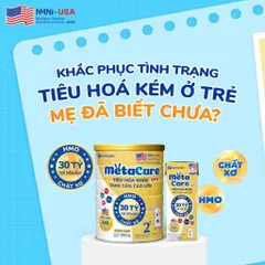 Thùng 48 hộp pha sẵn Metacare Opti Vàng 110ml/180ml