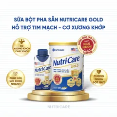 Combo 2 lon Sữa Bột Nutricare Gold 850G Giúp Tăng Cường Chức Năng Cơ Xương Khớp