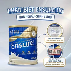 [COMBO 2 LON] Ensure Úc 850g – Sữa Dinh Dưỡng Cho Người Lớn – Hàng Nhập Khẩu Chính Hãng Có Tem Phụ - Rubymilk276