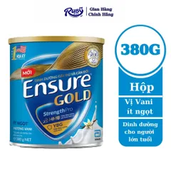 Sữa bột Ensure Gold Abbott ít ngọt (HMB) 380g - Rubymilk276
