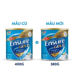 Sữa bột Ensure Gold Abbott ít ngọt (HMB) 380g - Rubymilk276