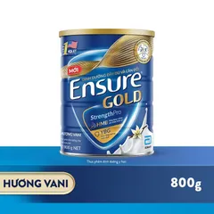 Combo 2 lon Sữa bột Ensure Gold Abbott hương vani (HMB) 800g Mẫu Mới - Rubymilk276