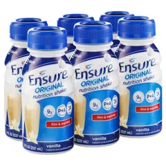 Combo 2 Lốc 6 chai Sữa Bột pha sẵn Ensure Vani Chai 237ml - Rubymilk276