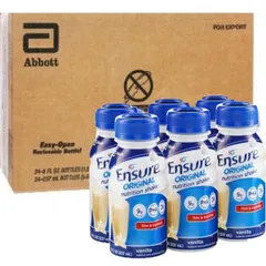 Combo 2 Lốc 6 chai Sữa Bột pha sẵn Ensure Vani Chai 237ml - Rubymilk276