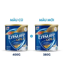 Sữa bột Ensure Gold Abbott hương vani (HMB) 380g - Rubymilk276