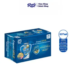Thùng 24 chai Ensure Vigor/GOLD 237ml chai phiên bản mới - Rubymilk276