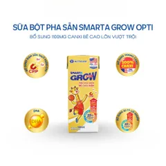 Thùng 48 Hộp Sữa Bột Pha Sẵn SMARTA GROW OPTI Nutricare Tăng Chiều Cao Cân Nặng Bổ Sung 20 Tỷ Lợi Khuẩn - Rubymilk276