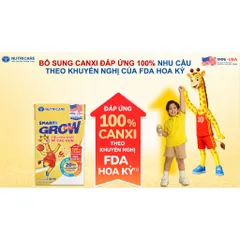 Sữa Bột SMARTA GROW OPTI 1+ Nutricare Bé Tăng Chiều Cao Phát Triển Trí Não Tăng Cân Tăng Sức Đề Kháng Cho Bé Từ 1-2 Tuổi