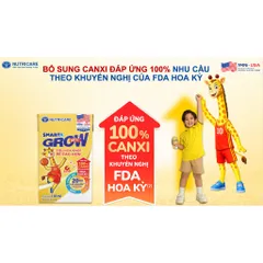 Combo 3 Lốc 4 hộp sữa bột pha sẵn Nutricare Smarta Grow Opti 180ml dinh dưỡng cho trẻ thấp còi
