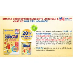 Thùng 48 hộp sữa bột pha sẵn Nutricare Smarta Grow Opti 110ml dinh dưỡng cho trẻ thấp còi ( Giao mẫu ngẫu nhiên )