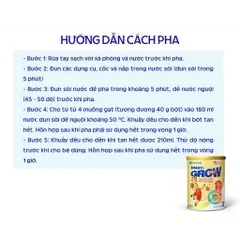 Sữa Bột Nutricare SMARTA GROW OPTI 1+ Bé Tăng Chiều Cao Phát Triển Trí Não Tăng Cân Tăng Sức Đề Kháng Cho Bé Từ 1 Tuổi