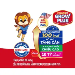 [HSD mới nhất] Thùng 48 Hộp Sữa Pha Sẵn COLOS GROWPLUS OPTI 110ml