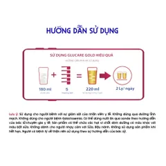 Sữa Bột Cho Người Tiểu Đường Nutricare GluGold - Hỗ Trợ Cân Bằng Đường Huyết & Giảm Biến Chứng Tim Mạch