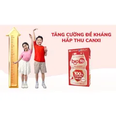 Sữa công thức Nutricare Bioyo 100 tỷ Lợi khuẩn Postbiotic tiêu hóa khỏe ngừa táo bón tăng khả năng hấp thu (Sữa Chua)