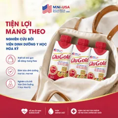 Combo 6 Hộp Sữa Nước Dinh Dưỡng GluGold 200ml - Giải Pháp Ổn Định Đường Huyết Và Tiện Lợi Cho Người Tiểu Đường