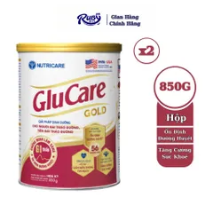 ( Mẫu Mới ) Combo 2 lon Glucare Gold / GluGold 850g