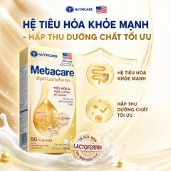 Lốc 4 Hộp Sữa Nước Metacare Opti Lactoferrin - Tăng Cường Đề Kháng, Tiêu Hóa Khỏe Cho Bé Yêu