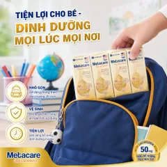 Lốc 4 Hộp Sữa Nước Metacare Opti Lactoferrin - Tăng Cường Đề Kháng, Tiêu Hóa Khỏe Cho Bé Yêu