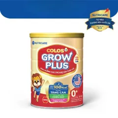 [ HSD mới] Combo 3 lon sữa Colos Growplus Opti Nutricare 0+,1+,2+ 850g