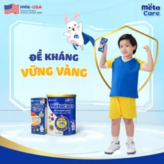 Sữa Bột Nutricare METACARE 2+ 850G Giúp Bé Tăng Cân Phát Triển Chiều Cao ( Mẫu Mới 2-3 Tuổi ) - Rubymilk276
