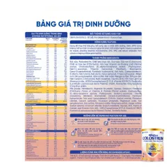 Sữa Bột METACARE COLOSTRUM Nutricare Tăng Cường Miễn Dịch Sức Đề Kháng Bé Từ 1-10 Tuổi Với Sữa Non IgG 1500+ 800G