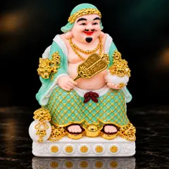Bộ Tượng Tài – Địa – Phát Xanh Lá Cao Cấp - Phát Lộc Chiêu Tài, Hòa Hợp & Vượng Khí - Tụ Linh Các