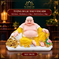 TƯỢNG DI LẶC ĐÀO VÀNG KIM – BIỂU TƯỢNG HOAN HỶ, SUNG TÚC VÀ AN LẠC
