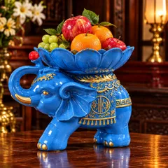 VOI BÉ DÂNG LỄ XANH - ĐỒ THỜ PHONG THUỶ CHIÊU TÀI NẠP PHÚC