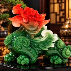NGHÊ ĐÔI ĐẾ VƯƠNG XANH ĐẬM - ĐỒ THỜ PHONG THUỶ