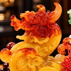 TỲ HƯU KÉO CẢI CAM - ĐỒ THỜ PHONG THUY CHIÊU TÀI NẠP PHÚC