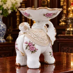 VOI TO DÂNG LỄ TRẮNG - ĐỒ THỜ PHONG THUỶ HỢP MỆNH KIM THUỶ