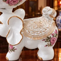 VOI TO DÂNG LỄ TRẮNG - ĐỒ THỜ PHONG THUỶ HỢP MỆNH KIM THUỶ