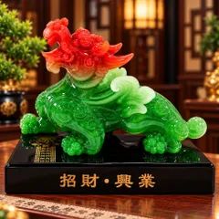 NGHÊ ĐÔI ĐẾ VƯƠNG XANH - ĐỒ THỜ PHONG THUỶ TỤ LINH CÁC