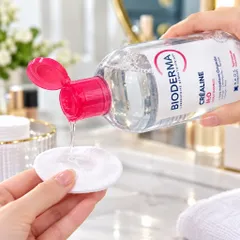 Nước tẩy trang Pháp Bioderma H2O Créaline và Sébium 500ml cho da nhạy cảm, da hỗn hợp dầu mụn