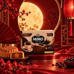 Cà Phê Hoà Tan Ame Mimo Thơm Ngon Hộp 7 Gói - Hỗ Trợ Thay Thế Bữa  Ăn Gi.ảm Kyyy
