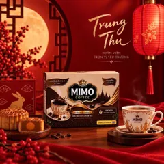 Cà Phê Hoà Tan Ame Mimo Thơm Ngon Hộp 7 Gói - Hỗ Trợ Thay Thế Bữa  Ăn Gi.ảm Kyyy