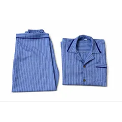 Bộ Đồ Ngủ trung tuổi nam kẻ sọc mềm mịn thoáng khí thoải mái vận động