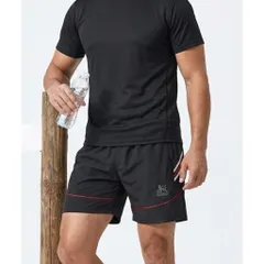 Combo 3 QUẦN ĐÙI THỂ THAO nam phối viền vải thun lạnh co giãn thoáng khí 45-65kg