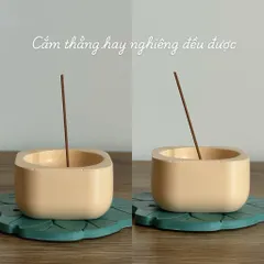 Đế Cắm Que Thơm, Đế cắm Nhang thơm Thư Giãn xông nhà Decor Thủ Công Trạm Hương