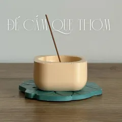 Đế Cắm Que Thơm, Đế cắm Nhang thơm Thư Giãn xông nhà Decor Thủ Công Trạm Hương