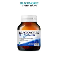 [ Nhập khẩu ] Viên uống Vitamin Tổng Hợp Hỗ Trợ Sức Khỏe Nam Giới Blackmores Multivitamin For Men Lọ 50 Viên