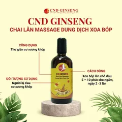 Chai lăn Massage Dung Dịch Xoa Bóp