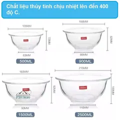 Tô đa năng thủy tinh Lock&Lock  Size 1500ml hàng siêu hiếm