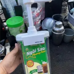 Bình Bơm Sữa Đặc, Siro dung tích 1600ml