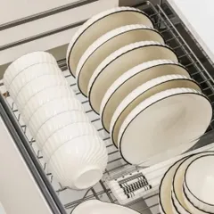 Đĩa Sứ Tròn Trắng Viền Đen Sứ Cao Cấp, Dày Dặn, Chịu Nhiệt Tốt Đường Kính 18cm, 20cm