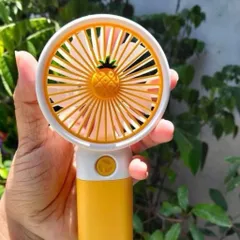 Quạt Mini Cầm Tay Tích Điện Su Su HKM Vinamilk - Quà Tặng Sữa Vinamilk - Gió Mạnh Mát R rượi Luôn Nha