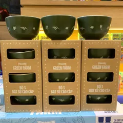 Bộ chén ly Donghwa 268ml, hàng khuyến mãi Vinamilk